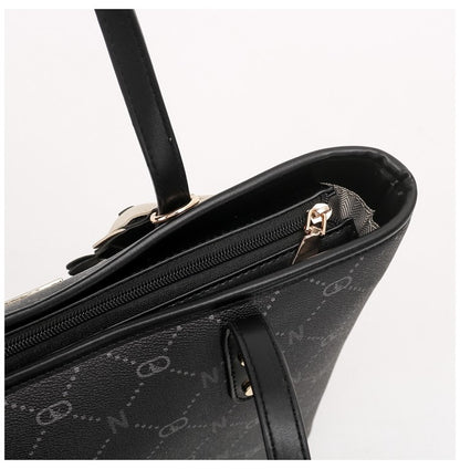 Women's New Arrival Niche Design Tote Bag, Minimalist Oversized Large Bag, Premium Texture Underarm Handbag & Top Handle Bag