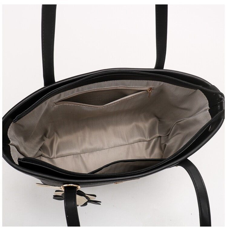 Women's New Arrival Niche Design Tote Bag, Minimalist Oversized Large Bag, Premium Texture Underarm Handbag & Top Handle Bag