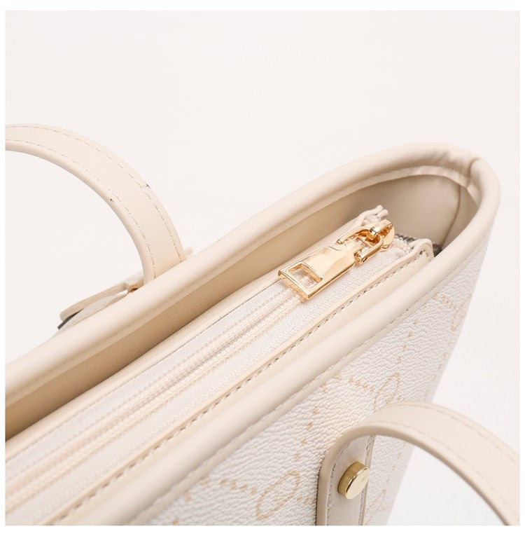 Women's New Arrival Versatile Soft Underarm Tote Bag, Gentle Large Capacity Daily Commute Bag, Multi-purpose Shoulder & Top Handle Handbag for Work