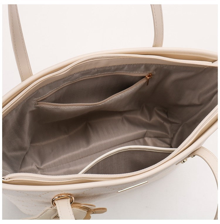 Women's New Arrival Versatile Soft Underarm Tote Bag, Gentle Large Capacity Daily Commute Bag, Multi-purpose Shoulder & Top Handle Handbag for Work
