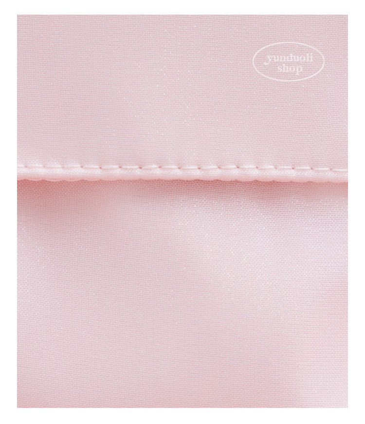 Japanese - Style Sweet & Cute Rose Embroidery Mesh Portable Sanitary Pad & Tissue Pouch