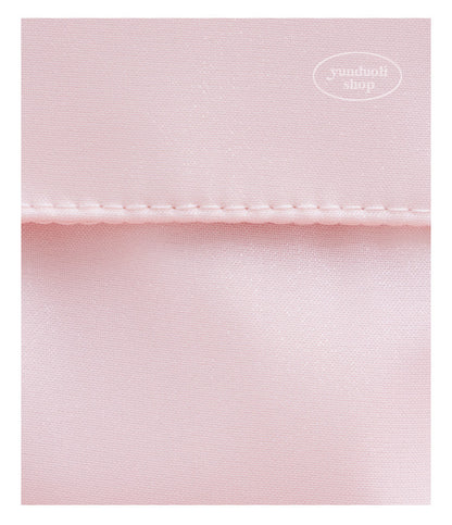 Japanese - Style Sweet & Cute Rose Embroidery Mesh Portable Sanitary Pad & Tissue Pouch