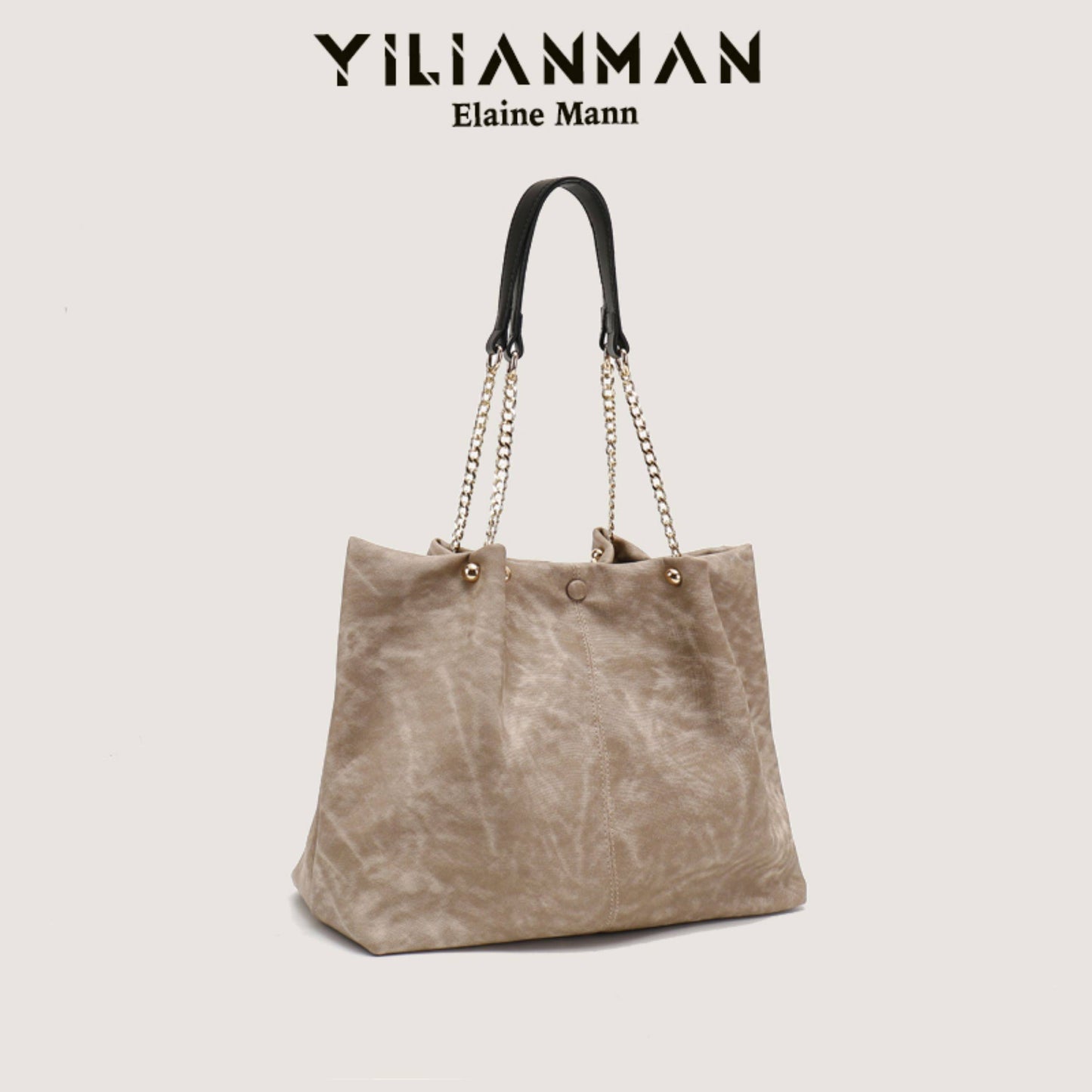 Women's Niche Unique Design Tote Bag, Large Capacity Daily Commute Bag, Versatile Underarm, Top Handle & Single Shoulder Bag