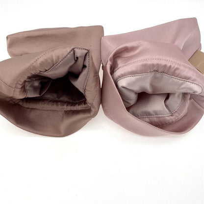 Adorable Healing Bear Embroidery Small Drawstring Pouch - Mini Organizer Bag for Trinkets