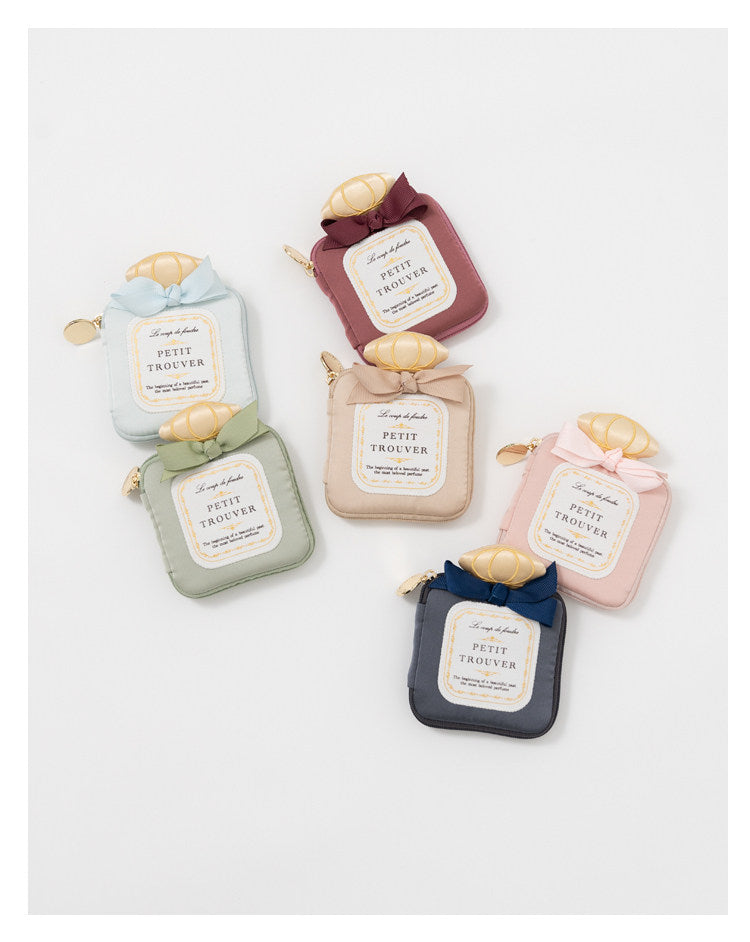 Sweet, Elegant & Cute Bowknot Perfume Bottle - Shaped Jewelry Storage Pouch