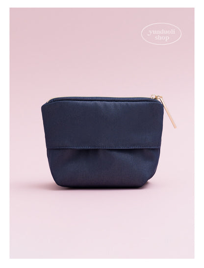 Japanese - Style Sweet & Cute Rose Embroidery Mesh Portable Sanitary Pad & Tissue Pouch