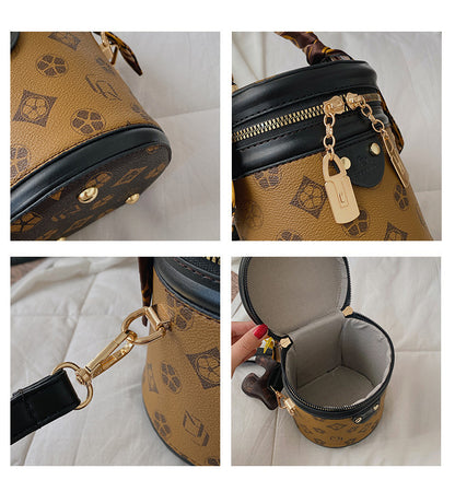 Women's Stylish Small Trendy Crossbody Bag, Spring & Summer Versatile Bucket Bag, Premium Texture Shoulder & Crossbody Handbag