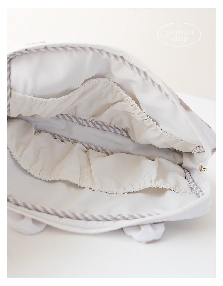 Cute Cartoon Bear Lightweight Travel Bag | Nintendo Switch Console Storage Pouch