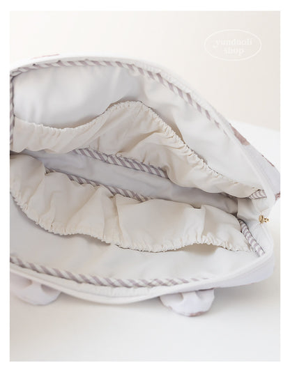 Cute Cartoon Bear Lightweight Travel Bag | Nintendo Switch Console Storage Pouch