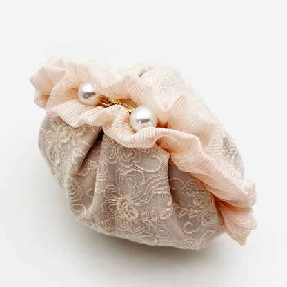 Sweetheart Lace Collection: Makeup Pouch, Jewelry Roll & Multi-Function Wallet