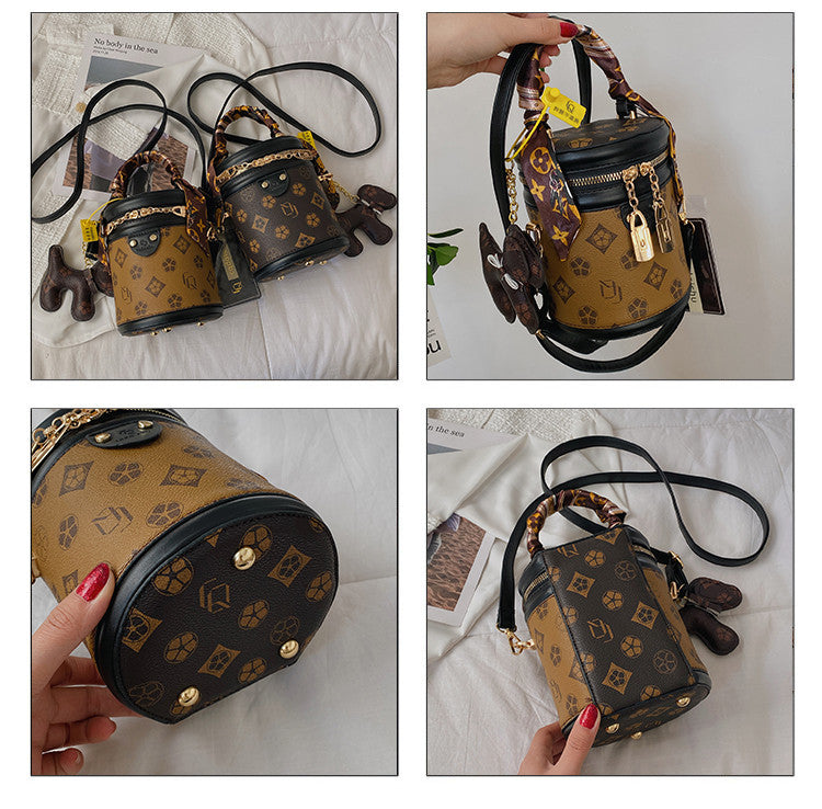 Women's Stylish Small Trendy Crossbody Bag, Spring & Summer Versatile Bucket Bag, Premium Texture Shoulder & Crossbody Handbag