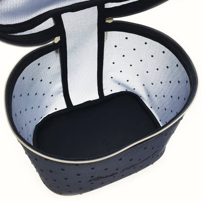 Petit Secret PETIT TROUVER Polka Dot Mesh Vanity Pouch