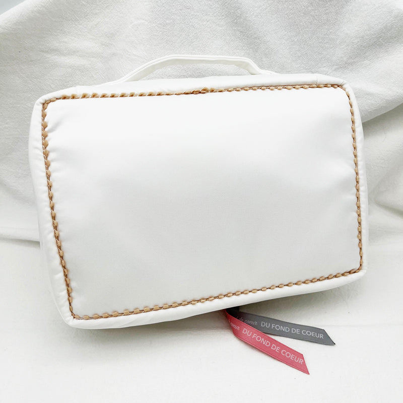 Petit Secret PETIT TROUVER Little Cactus Embroidered Makeup Bag/Travel Organizer Bag