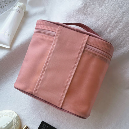 Petit Secret PETIT TROUVER Embroidered Hearts Travel Case Makeup Bag