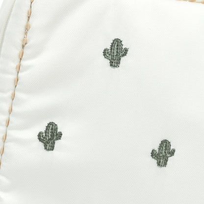 Petit Secret PETIT TROUVER Little Cactus Embroidered Makeup Bag/Travel Organizer Bag