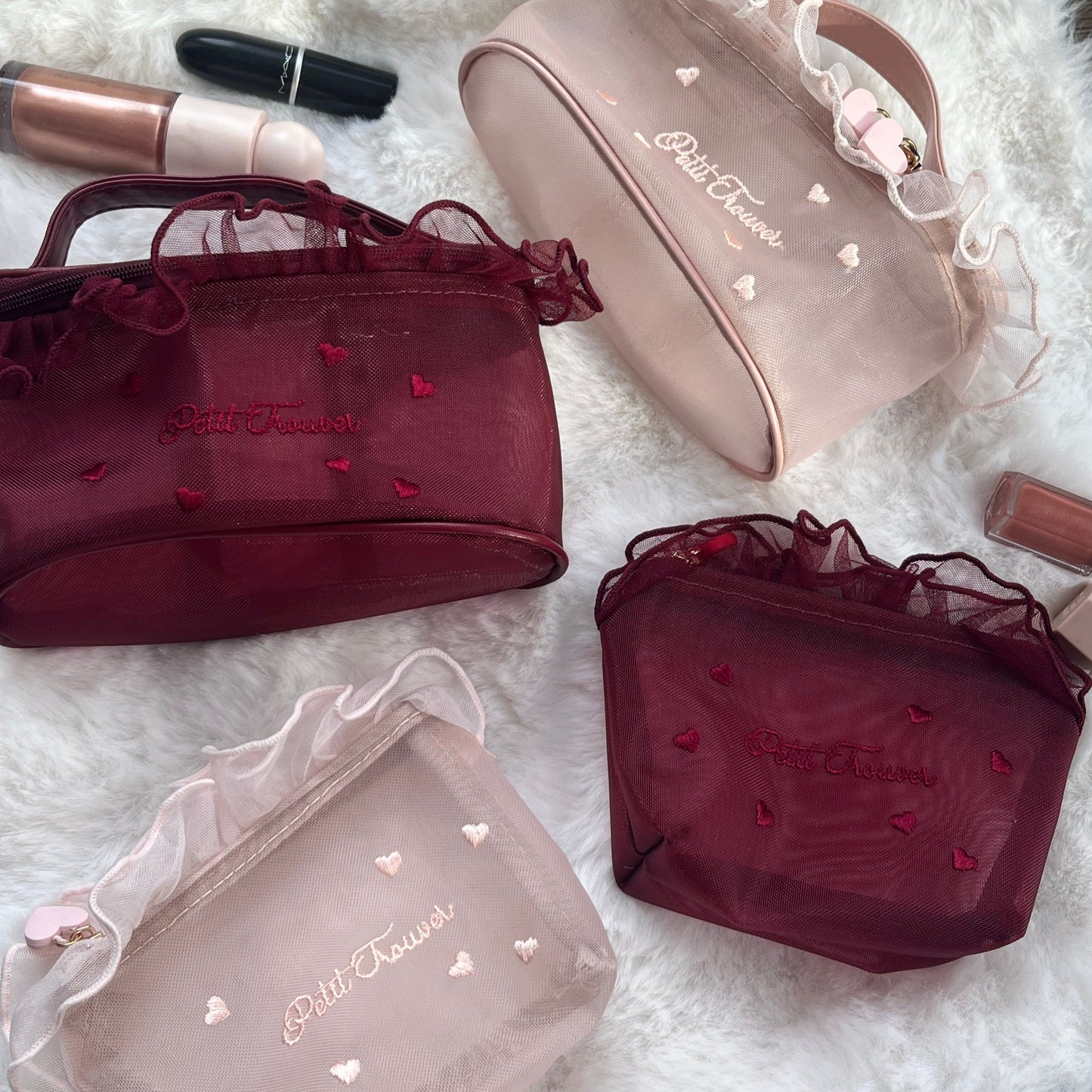 Petit Trouver Makeup Bags