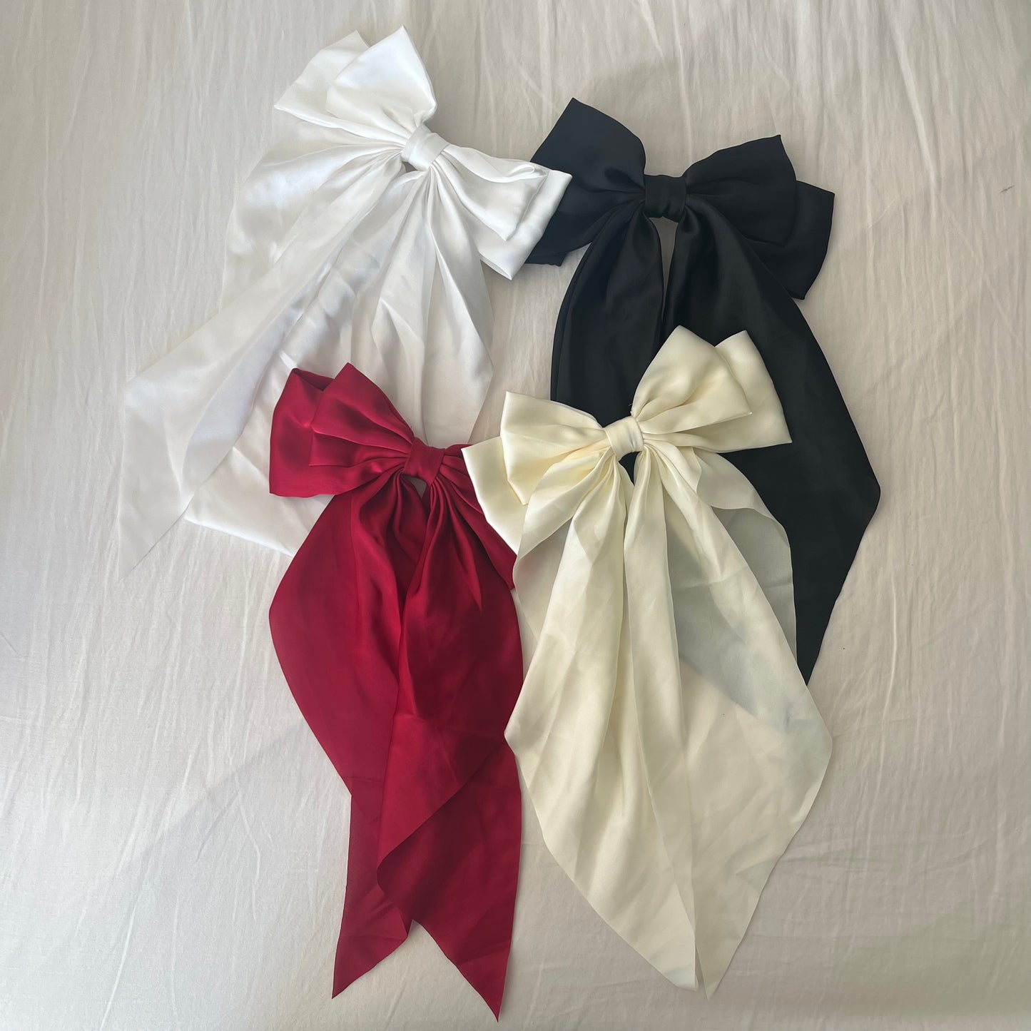 Hair Ribbon Bow Clips