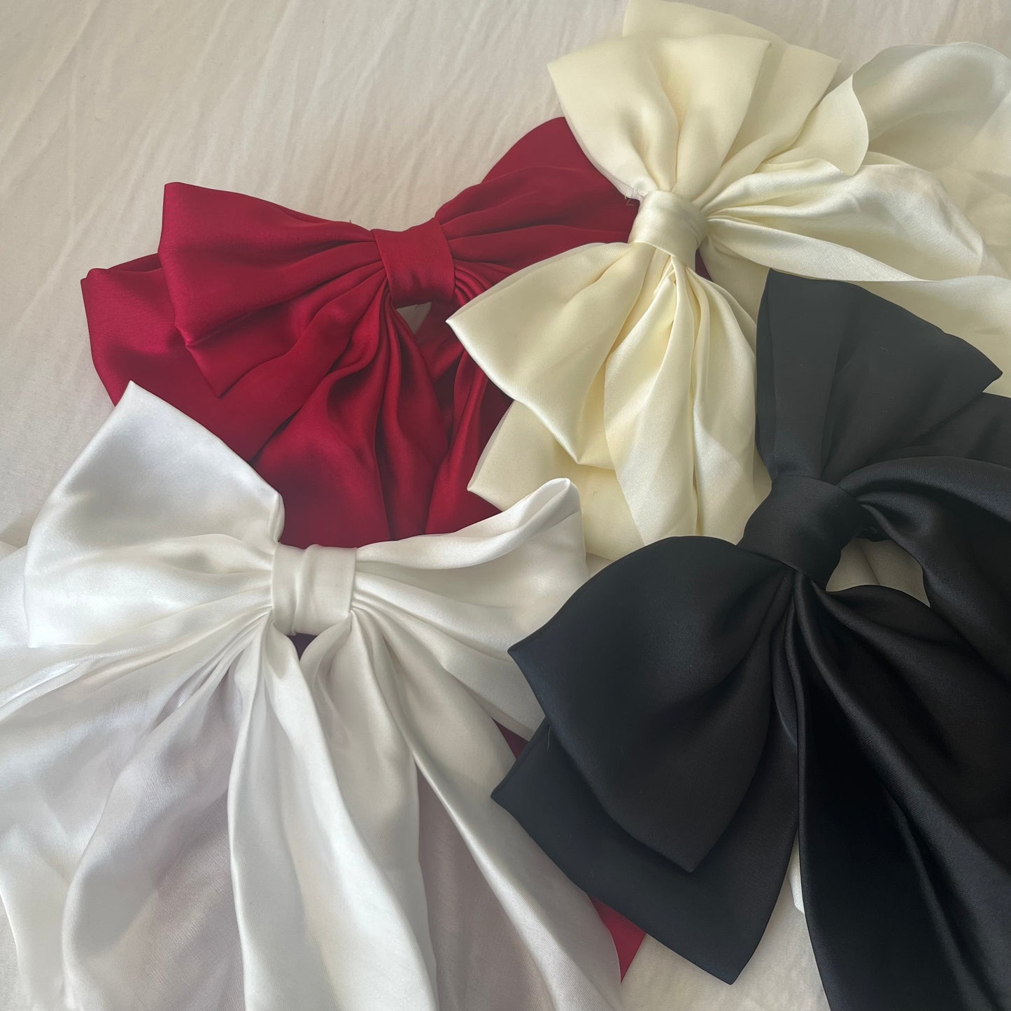 Hair Ribbon Bow Clips