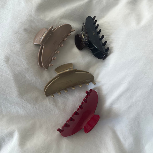 4Pcs Morandi Hair Clips