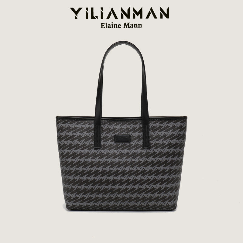 Women's Versatile Daily Commute Spacious Tote Bag, Large-Capacity College Book Bag for Students, Multi-Purpose Shoulder & Top Handle Handbag
