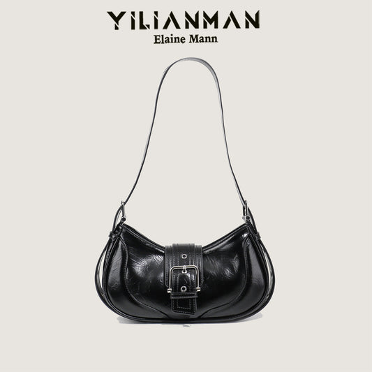 Women's Niche Design Premium Texture Baguette Bag, Vintage Underarm Handbag, Versatile Trendy Ins-style Shoulder Bag for Daily & Commute