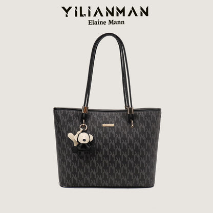 Women's New Arrival Niche Design Tote Bag, Minimalist Oversized Large Bag, Premium Texture Underarm Handbag & Top Handle Bag