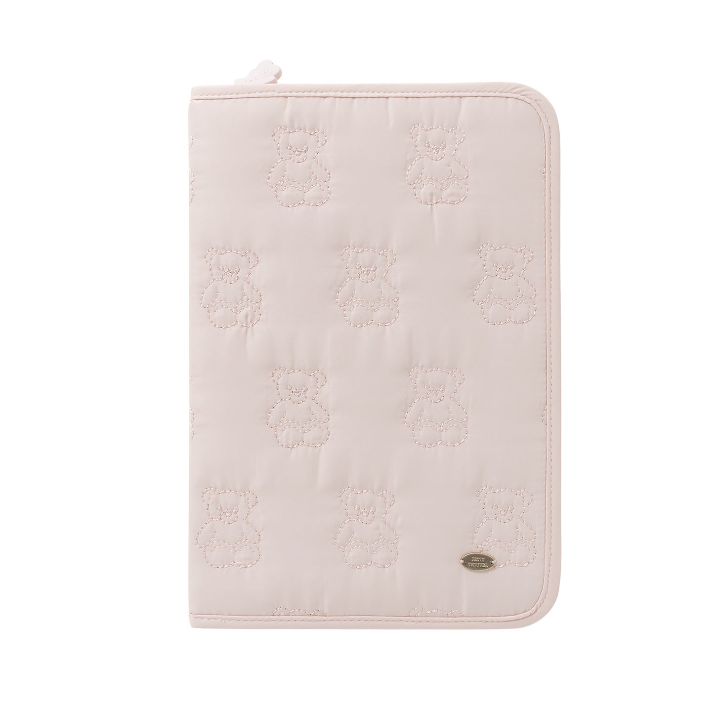 Cartoon Cute Bear Travel Organizer Bag - Passport Ticket Card Multi-Purpose Document Holder