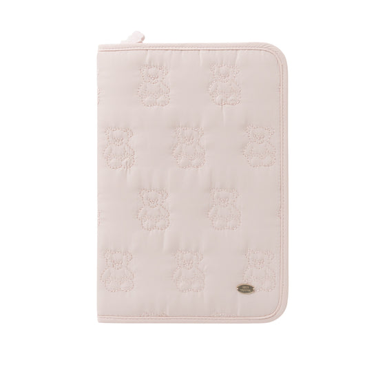 Cartoon Cute Bear Travel Organizer Bag - Passport Ticket Card Multi-Purpose Document Holder