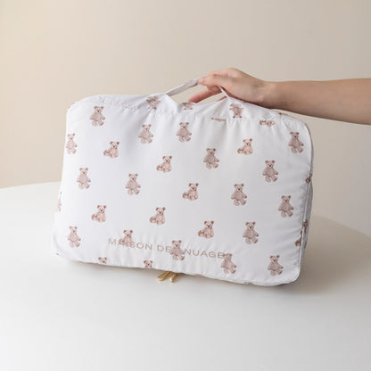 Soft, Cute and Adorable Cartoon Bear-Themed Travel Storage Set: Lightweight Storage Bags for Clothes and Underwear