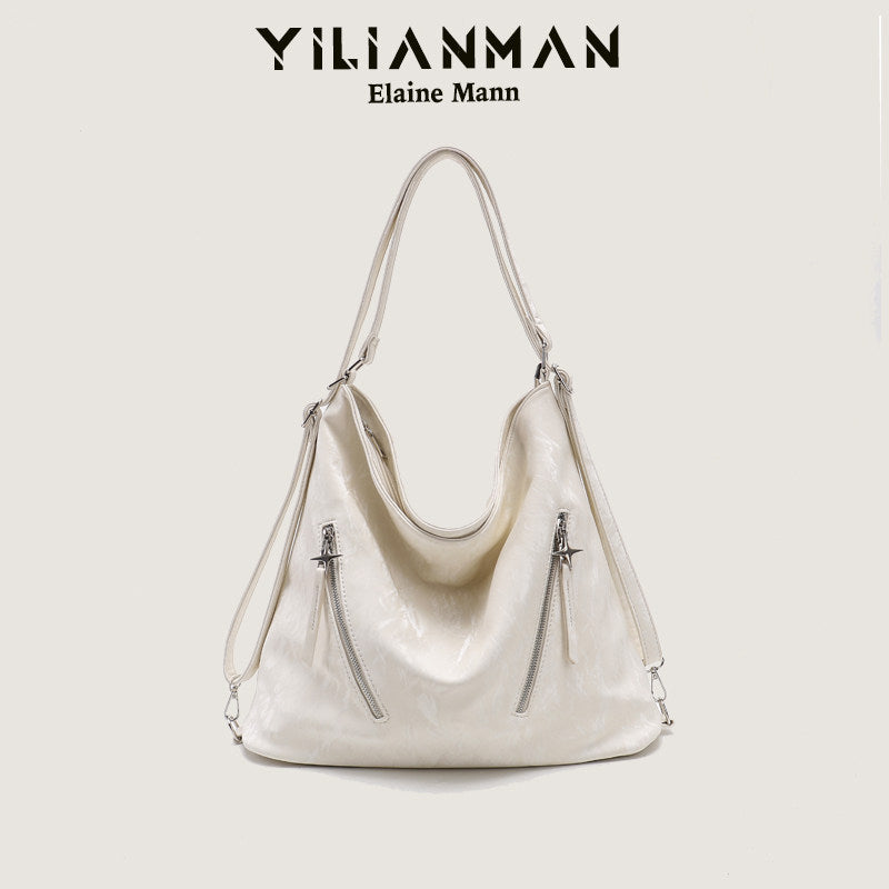 Women's Large-Capacity Daily Commute Multi-Way Backpack, Versatile Convertible Bag for Backpack, Shoulder & Crossbody Use