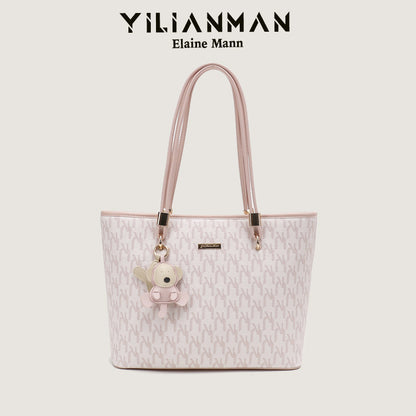 Women's New Arrival Niche Design Tote Bag, Minimalist Oversized Large Bag, Premium Texture Underarm Handbag & Top Handle Bag