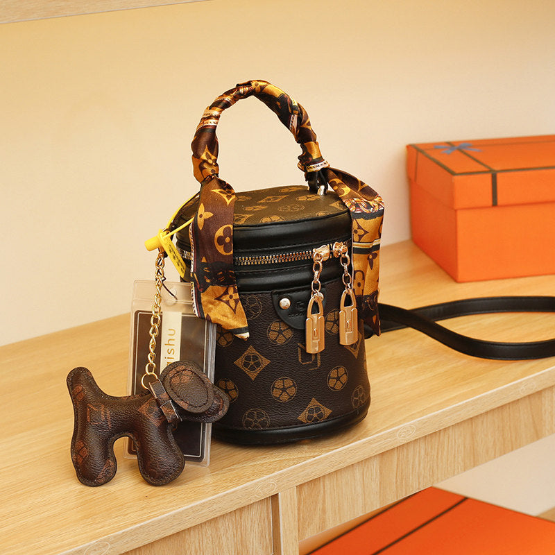 Women's Stylish Small Trendy Crossbody Bag, Spring & Summer Versatile Bucket Bag, Premium Texture Shoulder & Crossbody Handbag