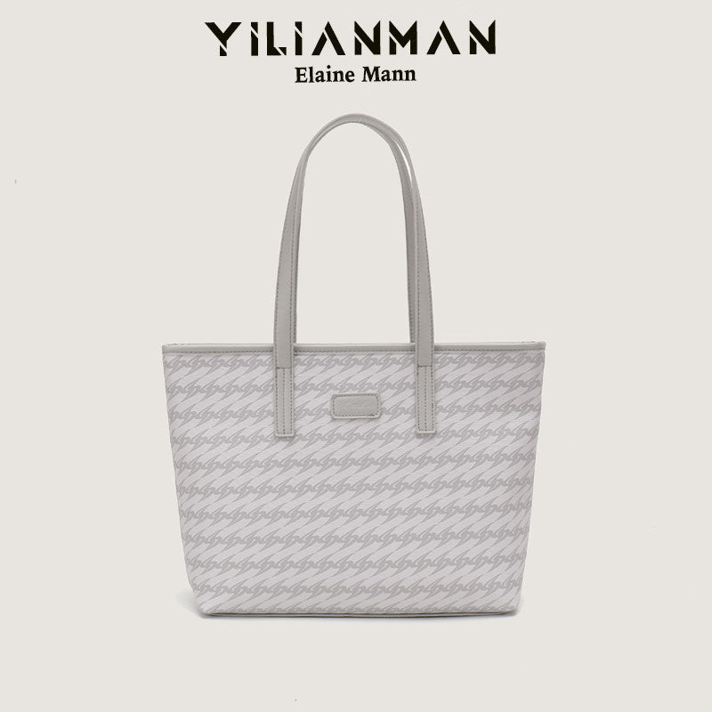 Women's Versatile Daily Commute Spacious Tote Bag, Large-Capacity College Book Bag for Students, Multi-Purpose Shoulder & Top Handle Handbag