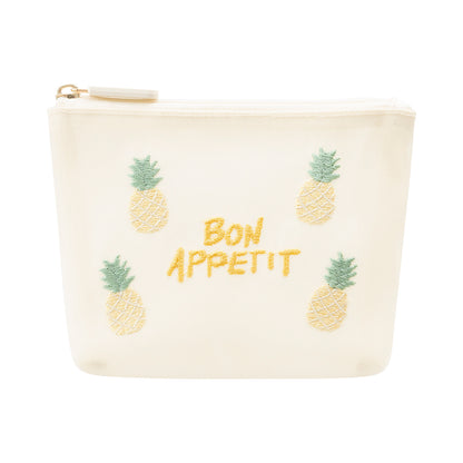 Fresh & Sweet Cute Lemon Strawberry Pineapple Pouch | Portable Tissue & Sanitary Pad Bag