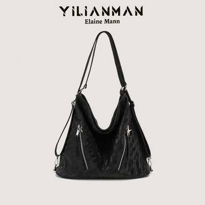 Women's Large-Capacity Daily Commute Multi-Way Backpack, Versatile Convertible Bag for Backpack, Shoulder & Crossbody Use