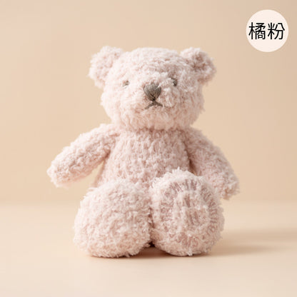 Cute & Adorable Fluffy Solid-color Little Bear Plush Doll | Baby Comfort Toy