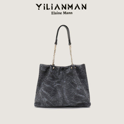 Women's Niche Unique Design Large-Capacity Tote Bag, Spacious Daily Commute Bag, Versatile Top Handle & Single Shoulder Handbag
