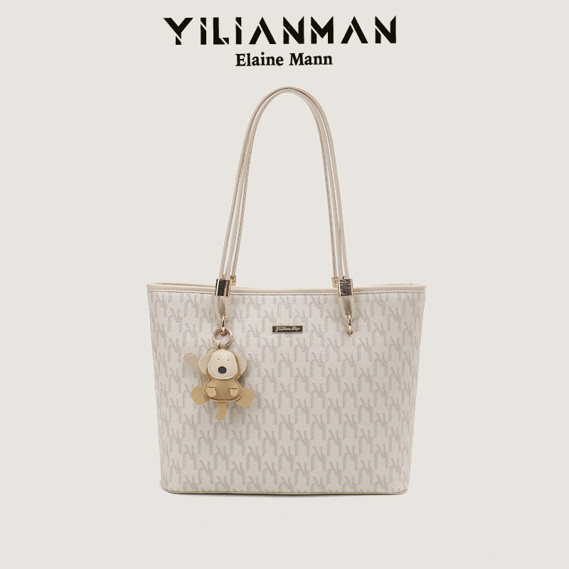 Women's New Arrival Niche Design Tote Bag, Minimalist Oversized Large Bag, Premium Texture Underarm Handbag & Top Handle Bag