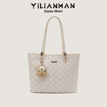 Women's New Arrival Niche Design Tote Bag, Minimalist Oversized Large Bag, Premium Texture Underarm Handbag & Top Handle Bag