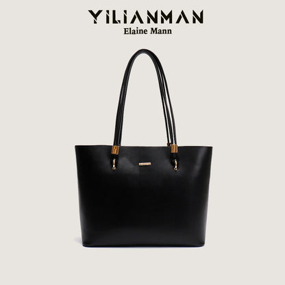 Women's Niche Design Underarm Commute Tote Bag, Large Capacity Daily Handbag, Versatile Shoulder & Top Handle Bag for Work & Commute