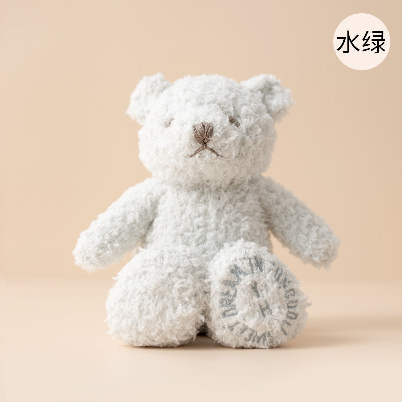 Cute & Adorable Fluffy Solid-color Little Bear Plush Doll | Baby Comfort Toy